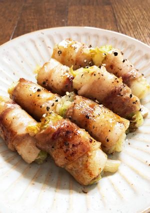 白菜の豚肉巻き-レシピのメイン写真