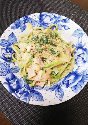 グラタン残ったらクリームパスタ-レシピのメイン写真