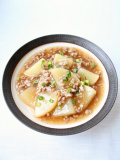 煮汁も美味しい!【大根のそぼろ煮】-レシピのメイン写真