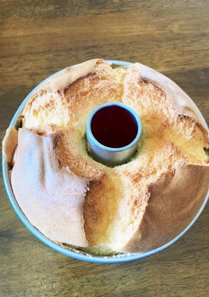 プレーンシフォンケーキ-レシピのメイン写真