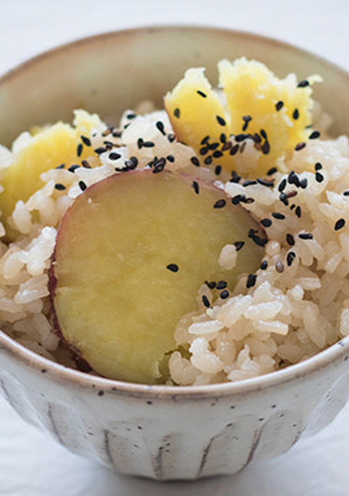 【aff】餅とさつまいものご飯-レシピのメイン写真