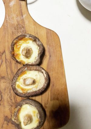 トースターで簡単！しいたけのチーズ焼き♪-レシピのメイン写真