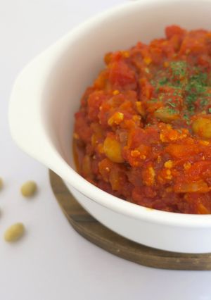 煎り大豆で簡単！オレガノ香るチリコンカン-レシピのメイン写真