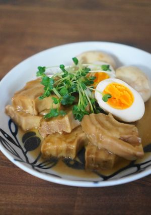 車麩の角煮風-レシピのメイン写真