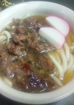 牛肉たっぷり♪肉うどん（５分でＯＫ♪）-レシピのメイン写真
