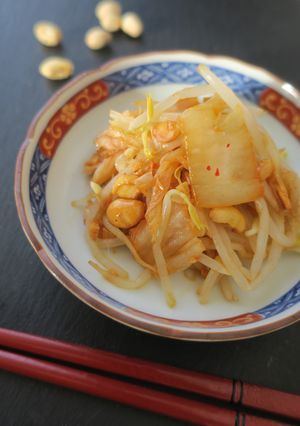 キムチと煎り大豆の韓国風おつまみ-レシピのメイン写真