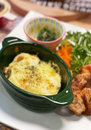 豆腐ホワイトソースのグラタン-レシピのメイン写真