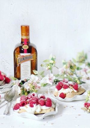 ラズベリー＆コアントローのシャルロット-レシピのメイン写真