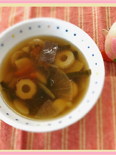 たべまる給食【のっぺい汁】-レシピのメイン写真