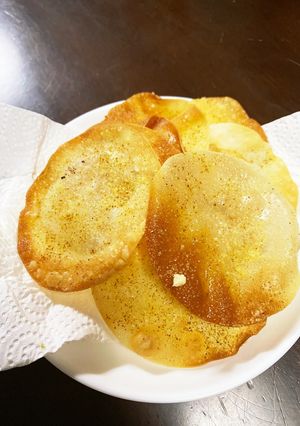 餃子の皮のチップス-レシピのメイン写真