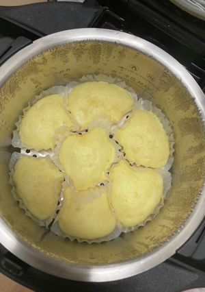 ホットクックでりんご蒸しパン(離乳食)-レシピのメイン写真