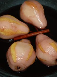 洋梨の赤ワイン煮-レシピのメイン写真