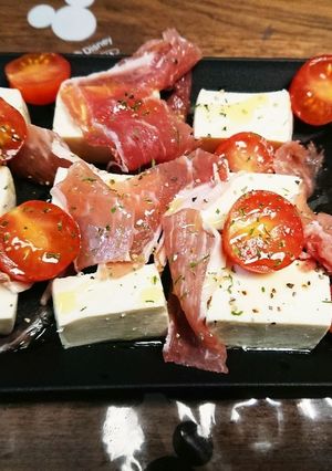 豆腐と生ハムのカプレーゼ-レシピのメイン写真