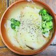 簡単・サーモンクリーム煮
