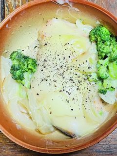 簡単・サーモンクリーム煮-レシピのメイン写真