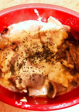 簡単・マグロのお刺身の残りのチーズ焼き-レシピのメイン写真