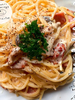フライパン1つで和風クリームパスタ-レシピのメイン写真