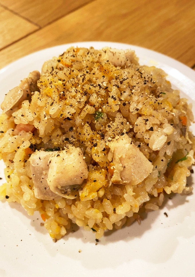 角煮の煮汁リメイク☆炒飯-レシピのメイン写真