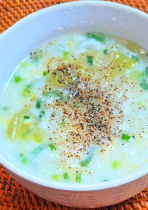 白菜とワンタンの皮のスープ & 雑炊-レシピのメイン写真