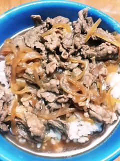 みんな大好き!!かんたん牛丼-レシピのメイン写真