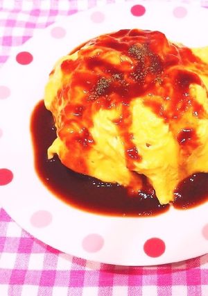 とろ～り卵とチーズのオムライス-レシピのメイン写真