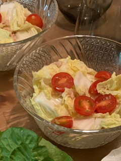 白菜とツナのゴマ油和え-レシピのメイン写真