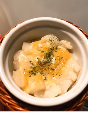 おつまみに！長芋　にんにくマヨ味噌焼き-レシピのメイン写真