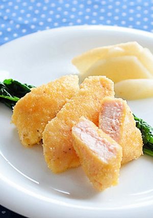 シンプルでも満足感♪鶏ささ身のチーズ焼き-レシピのメイン写真