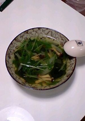 梅昆布茶でスープ-レシピのメイン写真