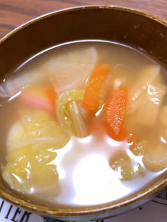 給食再現⭐︎お雑煮-レシピのメイン写真