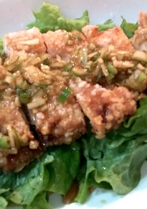 鶏ムネ肉の油淋鶏-レシピのメイン写真
