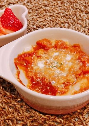 離乳食後期〜　餃子の皮でラザニア風-レシピのメイン写真
