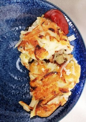じゃがいものチーズ入りガレット風♪-レシピのメイン写真