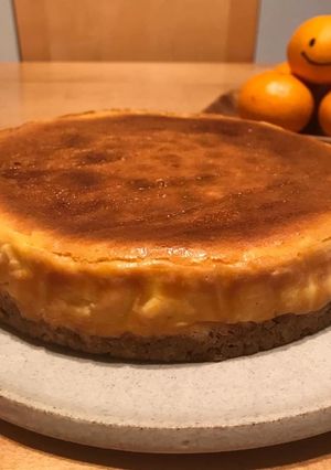 みかんのベイクドチーズケーキ-レシピのメイン写真