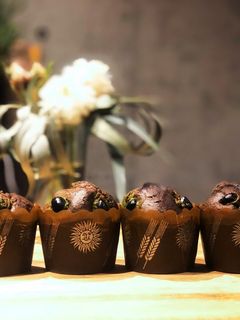 抹茶黒豆マフィン-レシピのメイン写真