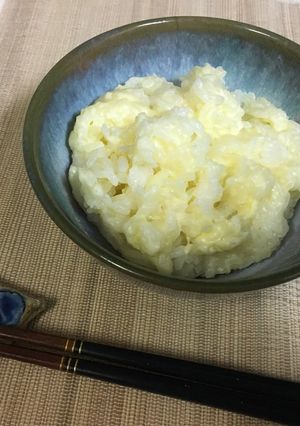 ポリ袋でチーズのリゾット風炊き込みご飯-レシピのメイン写真