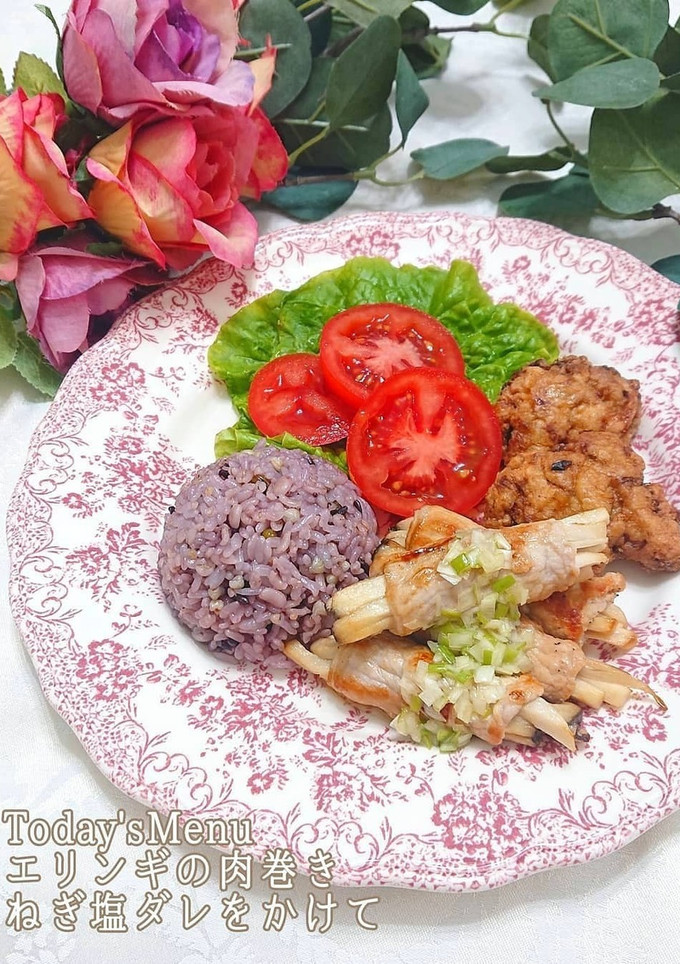 【簡単】エリンギの肉巻き～ねぎ塩ダレ～-レシピのメイン写真
