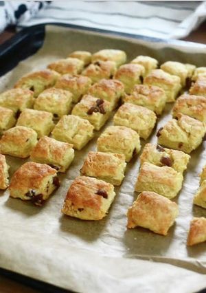 世界一簡単な豆腐チョコチップスコーン-レシピのメイン写真