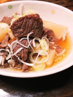 トロトロ牛スジとこんにゃく煮込み-レシピのメイン写真