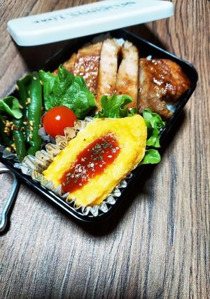 高校生男子弁当！3-74-レシピのメイン写真