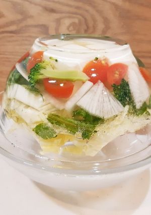 彩り楽しいゼリー鍋-レシピのメイン写真