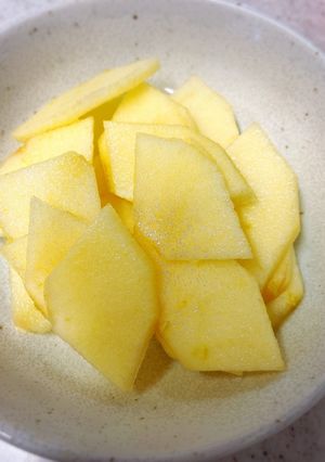 これが一番♪りんごの変色の防ぎ方-レシピのメイン写真