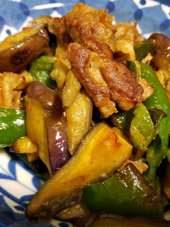 ナスとピーマンの豚肉味噌炒め-レシピのメイン写真