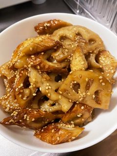 基本の金平レンコン-レシピのメイン写真
