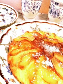 焼きリンゴパンケーキ -レシピのメイン写真