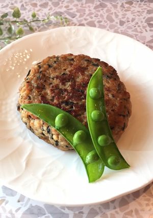 ひじき卯の花入りハンバーグ お弁当-レシピのメイン写真