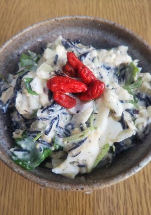 イライラに！ひじきの薬膳サラダ-レシピのメイン写真