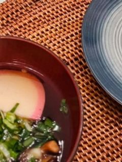 お雑煮(椎茸だし)-レシピのメイン写真