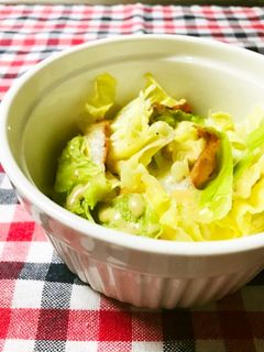 レンジで☆お餅とキャベツのミルフィーユ-レシピのメイン写真