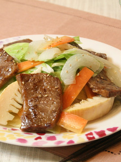 牛肉と春野菜のシャキシャキ炒め-レシピのメイン写真
